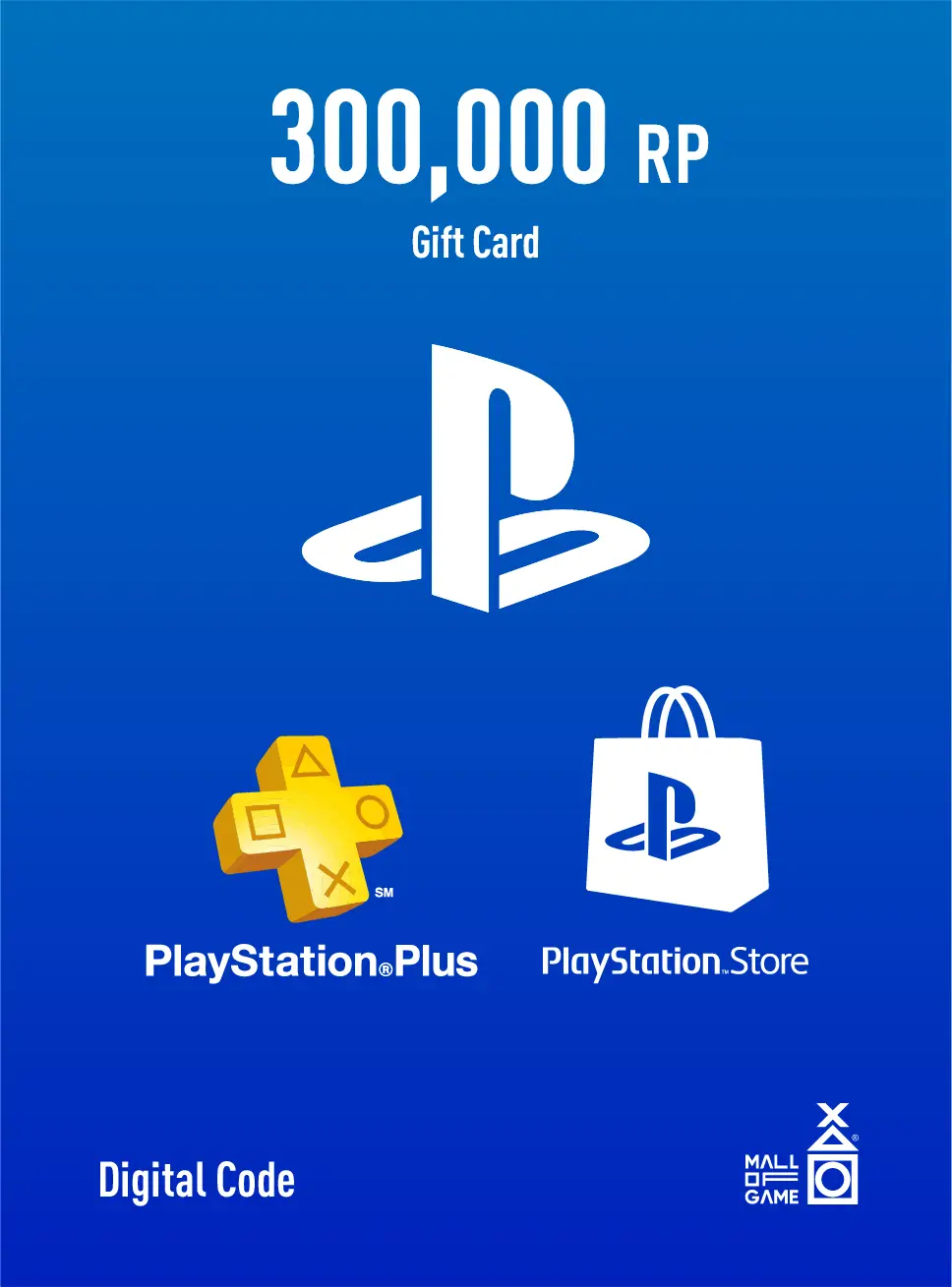 Rp300,000,- PlayStation™Store Gift Card [Digital Code]